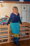Lalelei skirt- blue oranus - made in holland skirt Tantilly 