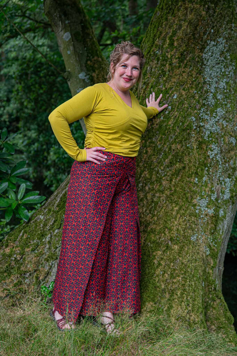 Boho Malana broek - boho broek gemaakt door Tantilly- ocean vibe