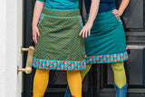 Poppy reversible cotton skirt made by Tantilly- dots! Reversible skirt Tantilly 
