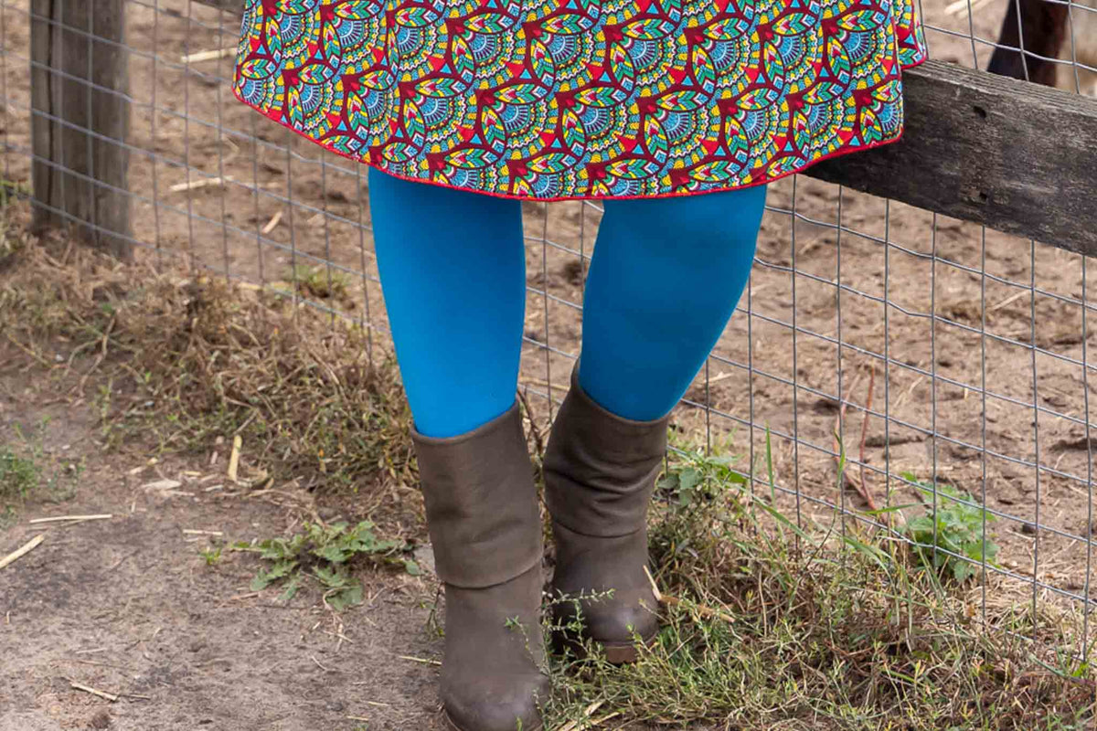 Legging warmgeel – viscose stretch- draagcomfort en kleurplezier in één ontwerp