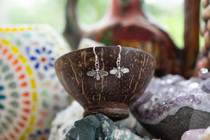 Firefly - sterling silver earrings jewelry Tantilly 