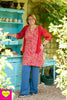 Mary jurkje van rayon – Zwierig, Luchtig & Beperkt Beschikbaar 🌸 Scotch red Every day dress Tantilly 