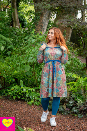 Rosalie Hoody jurk - galaxy