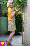 Yara jurk - zonneschijn - viscose high summer clothes Tantilly 