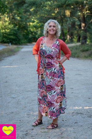 Nila jurk- rayon - bohemian zomer - Venus- zomercollectie van Tantilly
