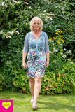 Yara jurk - zee aan bloemen - viscose high summer clothes Tantilly 