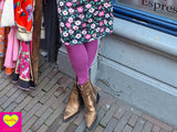 Peggy winter jurk - vrolijke warme jurk - new new new - bloemen liefde winter dresses tantilly 