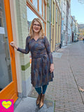 Florencia jurk - lange mouwen - retro nona winter dresses Tantilly 