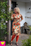 Zoe jurk - retro molena- viscose Made by tantilly tantilly 