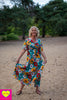 Summerly overslag jurkje rayon - hortus Wrap dress Tantilly 