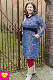 Peggy jurk - vrolijke warme jurk - new new new - retro bella winter dresses tantilly 