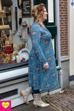 Natasja jurk- vrolijke lente retro style- romantic flowers Dresses Tantilly 