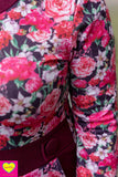 Peggy jurk - vrolijke jurk met zakken - retro roza winter dresses tantilly 