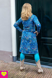 Chantal dress - skylaxy blauw Every day dress Tantilly 