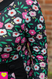 Peggy jurk - vrolijke warme jurk - bloemen liefde winter dresses tantilly 