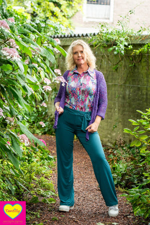 Malaika cardigan - bright purple - all year cardigan