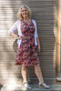 Mary dress rayon - red summer Every day dress Tantilly 