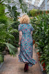 Boho maxi silk dress made by Tantilly - darya Every day dress Tantilly 