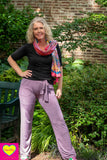 Tantilly's kleurrijke sjaal - gelukzaligheid Scarves Tantilly 
