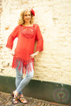 Ibiza Tunic - red Sensation (Classic version) shirt Tantilly 