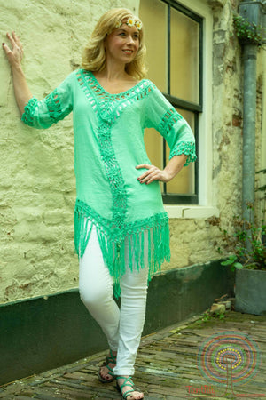 Ibiza Tunic - mint (Classic version) shirt Tantilly 