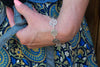 The chakra bracelet - silver brass jewelry Tantilly 