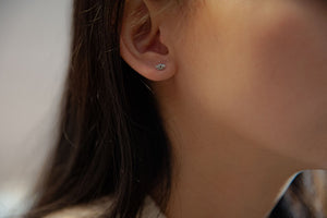 Stud earrings - 925 sterling silver earrings- the eye jewelry Tantilly 