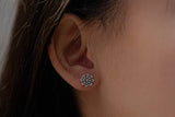 Stud earrings - 925 sterling silver earrings- bloem jewelry Tantilly 