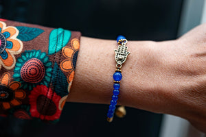 Handmade macrame beads bracelet- Sidney