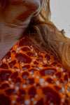 Bella rayon blouse - made by Tantilly- sunset spring shirt Tantilly 