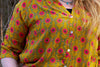 Bella rayon blouse - made by Tantilly- retro flowers shirt Tantilly 