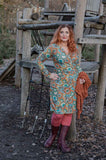 Zoe dress - happiness- winter version- thick viscose Made by tantilly tantilly 