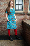 Helma dress katoen - retro vibes Every day dress Tantilly 