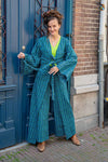 Happy suit- the one and only-turquoise petrol- boho pants & butterfly shirt pants Tantilly 