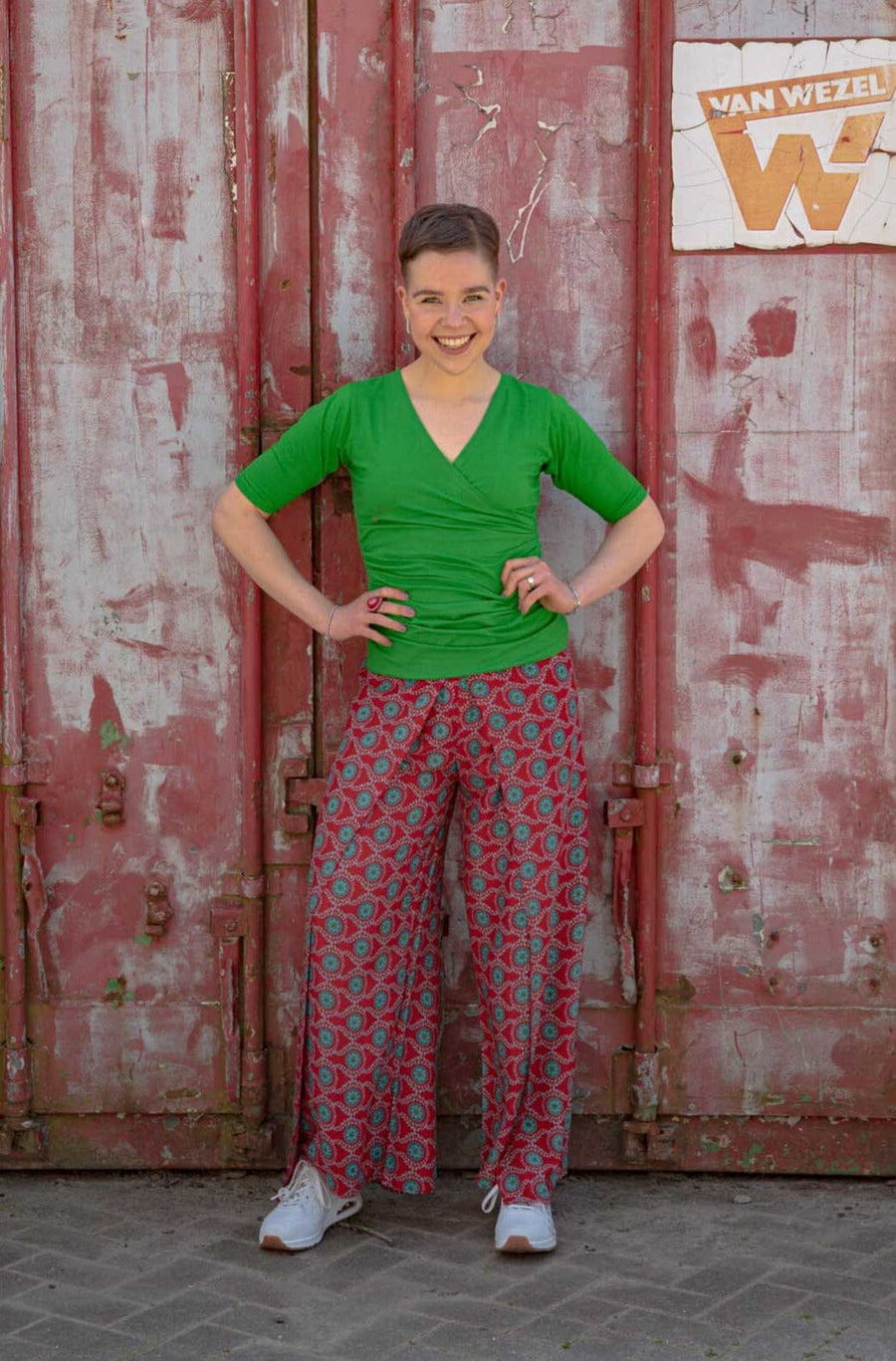 Marly dress - fox retro lady - made by Tantilly