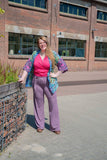 Lyja silk Kimono - wild flower- handmade patchwork- made by tantilly cardigan Tantilly 
