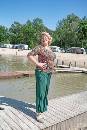 Nova pants – Tantilly’s nieuwe all-year pants- donkergroen