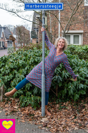 Zoe jurk - tussenseizoen collectie 2026- retro mania