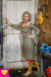 Martinique jurk- always retro- travelstof Every day dress Tantilly 