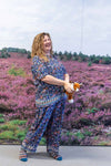 Pyjama made of silk- spring summer version - made by Tantilly - my happy place Pyjama Tantilly 