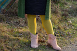 Legging lime green - viscose stretch - made by tantilly legging Tantilly 