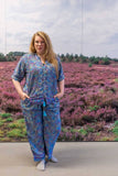 Pyjama made of silk- spring summer version - made by Tantilly - wonderland Pyjama Tantilly 