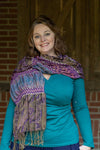 Rayana crinkle handmade scarf - gaya Scarves Tantilly 