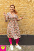 Florencia jurk - pink shells winter dresses Tantilly 