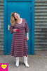 Sofia trumpet dress - nieuw! Travelstof - retro summer Every day dress Tantilly 