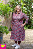 Kora lilou dress -3/4 sleeves- happy retro dots Every day dress Tantilly 