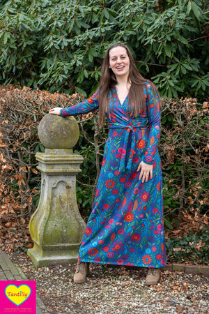 Izzy jurk -viscose stof - Fleura