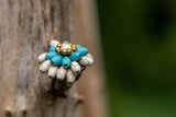 Handmade Macrame ring - noga jewelry Tantilly 