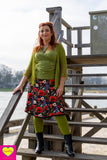 Lalelei rok - klaproos- viscose skirt Tantilly 