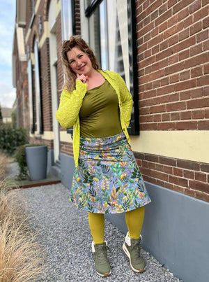 Lalelei skirt- spring forest- made in holland skirt Tantilly 